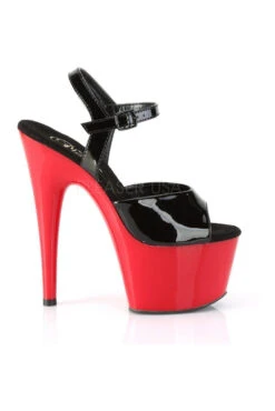PLEASER ADORE-709 Platform Sandal | Black Patent -Strippers Heels Store adore 709 platform sandal black patent sandals pleaser sexyshoescom 5 c7cdbeb7 7a0d 47db a9a1 b4e324bd3a18