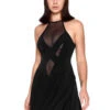 Clementina Mesh Dress Fetish Dresses | Black Mesh