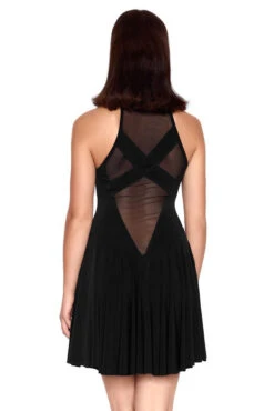 Clementina Mesh Dress Fetish Dresses | Black Mesh -Strippers Heels Store clementina mesh dress fetish dresses black mesh fetish dresses les ptites folies sexyshoescom 3
