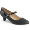 FAB-425 Pump | Black Patent -Strippers Heels Store fab 425 pump black patent mary janes pleaser pink label sexyshoescom