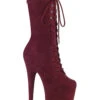 PLEASER FLAMINGO-1050FS Exotic Boot | Burgundy Faux Suede 1 PLEASER FLAMINGO-1050FS Exotic Boot | Burgundy Faux Suede -Strippers Heels Store flamingo 1050fs stripper boot burgundy faux suede knee boots pleaser burgundy sexyshoescom