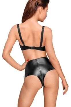 Noir Handmade High-Waisted Wetlok Pleated Shorts 12 Noir Handmade High-Waisted Wetlok Pleated Shorts -Strippers Heels Store high waisted wetlok pleated shorts fetish shorts noir handmade sexyshoescom 5