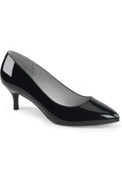 KITTEN-01 Pump | Black Patent