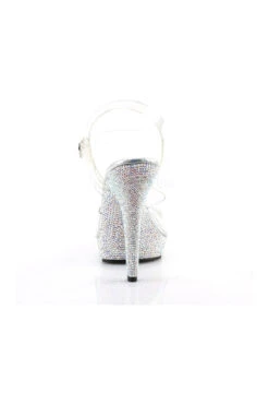 LIP-108DM Sandal | Clear Vinyl -Strippers Heels Store lip 108dm sandal clear vinyl sandals fabulicious sexyshoescom 4