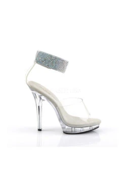 LIP-142 Sandal | Clear Vinyl -Strippers Heels Store lip 142 sandal clear vinyl sandals fabulicious sexyshoescom 5