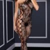 Baci Lingerie Off The Shoulder Bodystocking -Strippers Heels Store off the shoulder bodystocking bodystockings baci lingerie sexyshoescom