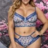 Plus Size Floral Printed Mesh Set -Strippers Heels Store plus size floral printed mesh set plus lingerie sets mapale sexyshoescom