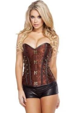 Roma Elegant Corset With Front Clasp Costume