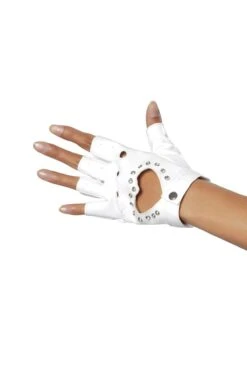 Roma Glove W/Cut-Out Heart And Stones