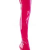 PLEASER SEDUCE-3000 Thigh Boot | Fuchsia Patent -Strippers Heels Store seduce 3000 thigh boot fuchsia patent thigh boots pleaser sexyshoescom