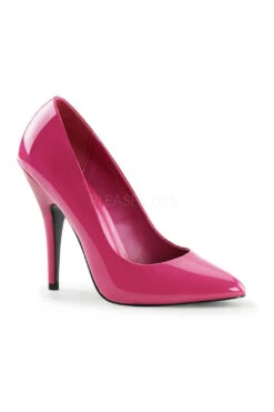 PLEASER SEDUCE-420 Pump | Fuchsia Patent