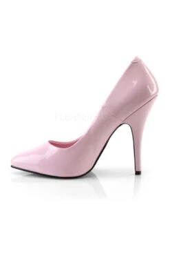 PLEASER SEDUCE-420 Pump | Pink Patent -Strippers Heels Store seduce 420 pump pink patent pumps pleaser sexyshoescom 3