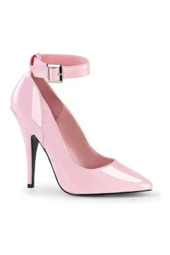 PLEASER SEDUCE-431 Pump | Pink Patent