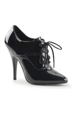 PLEASER SEDUCE-460 Pump | Black Patent
