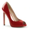 PLEASER SEXY-42 Pump | Red Patent -Strippers Heels Store sexy 42 pump red patent pumps pleaser sexyshoescom