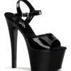 PLEASER SKY-309 Platform Sandal | Black Patent -Strippers Heels Store sky 309 platform sandal black patent sandals pleaser sexyshoescom 129c11cb 61ef 4fc6 b149 3c1d29d9b703