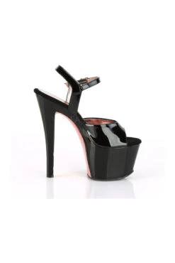 PLEASER SKY-309TT Platform Sandal | Black Patent -Strippers Heels Store sky 309tt platform sandal black patent sandals pleaser sexyshoescom 5 16316cdd f379 40a5 bea5 145a2ec9e792