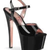 PLEASER SKY-309TT Platform Sandal | Black Patent -Strippers Heels Store sky 309tt platform sandal black patent sandals pleaser sexyshoescom 01814ba1 5e45 499d 8751 3560b0e82f65