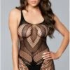 Sleeveless Fishnet Dress