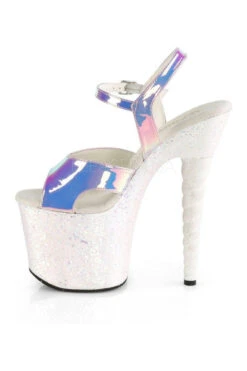 PLEASER UNICORN-711LG Platform Sandal | Purple Vinyl -Strippers Heels Store unicorn 711lg platform sandal purple vinyl sandals pleaser sexyshoescom 3