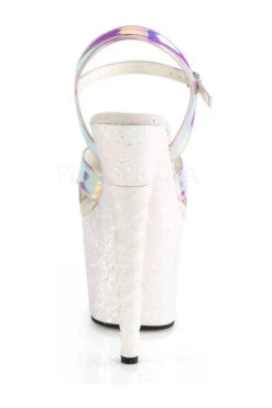 PLEASER UNICORN-711LG Platform Sandal | Purple Vinyl -Strippers Heels Store unicorn 711lg platform sandal purple vinyl sandals pleaser sexyshoescom 4