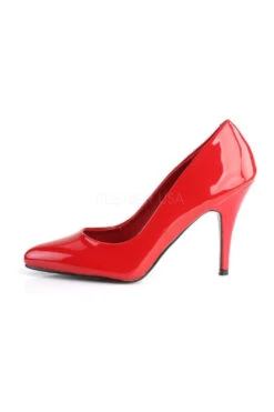 PLEASER VANITY-420 Pump | Red Patent -Strippers Heels Store vanity 420 pump red patent pumps pleaser sexyshoescom 3