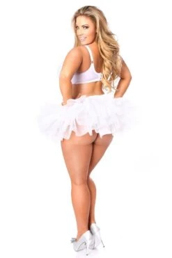 White Tutu -Strippers Heels Store white tutu tutus daisy corsets sexyshoescom 4